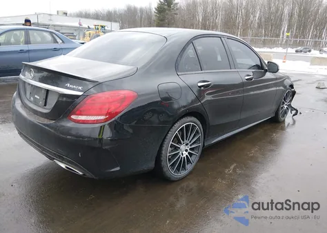 2016 Mercedes-Benz C 300 Sport 4Matic from USA, damaged, VIN 55SWF4KB5GU102791